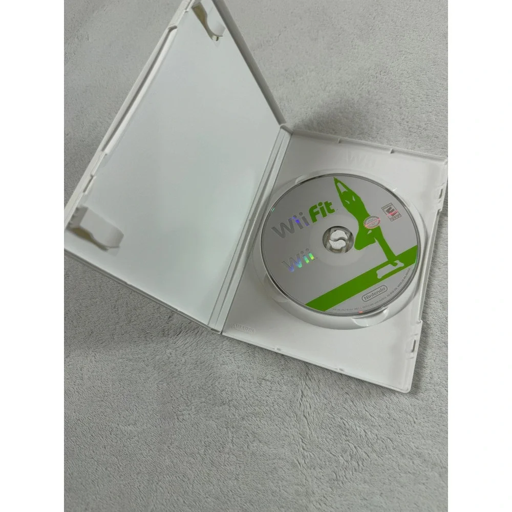 Nintendo Wii Fit Game RVL-RFNE-USA Video Game Disc Only Yoga Aerobics Balance